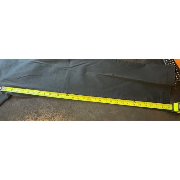 Lee Comfort Waistband Black Stretch Flat Front Pants Sz 14 - Picture 12 of 13